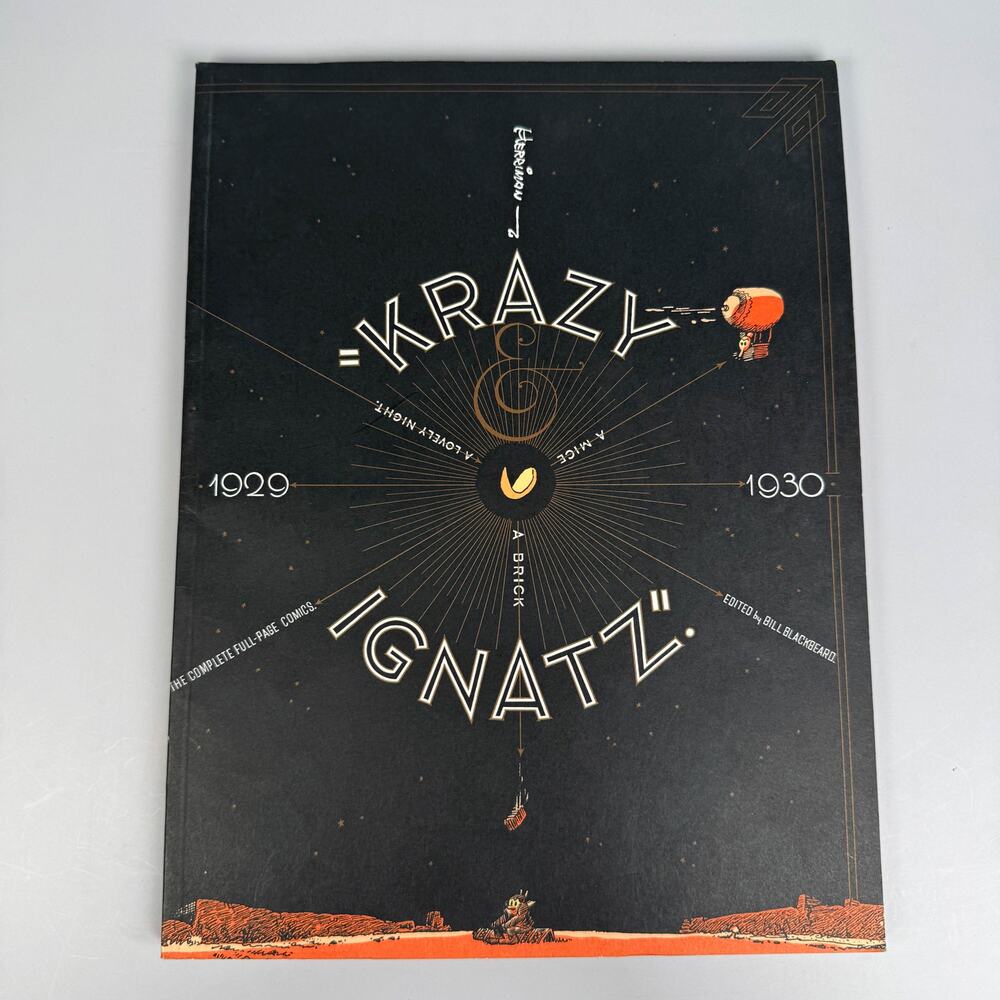 Krazy & Ignatz A Mice a Brick a Lovely Night Comic Strips 1929 - 1930 TPB Book
